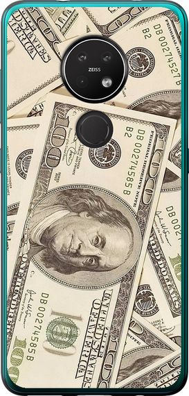 Чехол на Nokia 7.2 Доллары "3016u-1792-17620"
