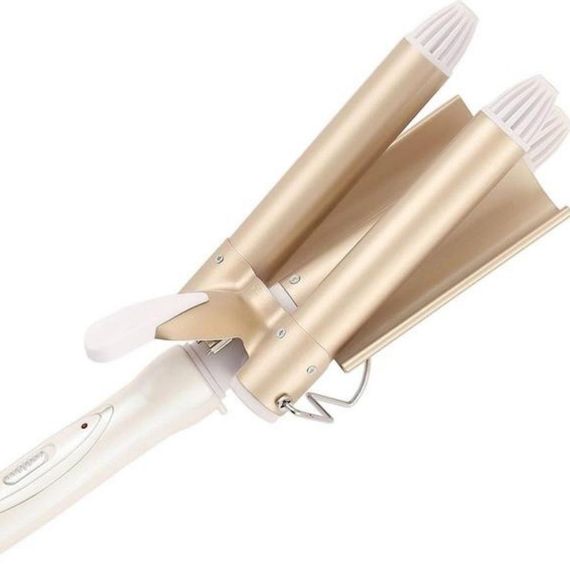 Плойка-хвиля XPRO Rozia HR 722 (3 хвилі) (40) золотиста (MER-12050_352) | Зображення 2