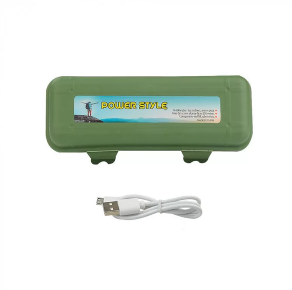 Тактичний світлодіодний надпотужний ліхтар BL-659-XPE+COB з microusb ручний акумуляторний | Зображення 5