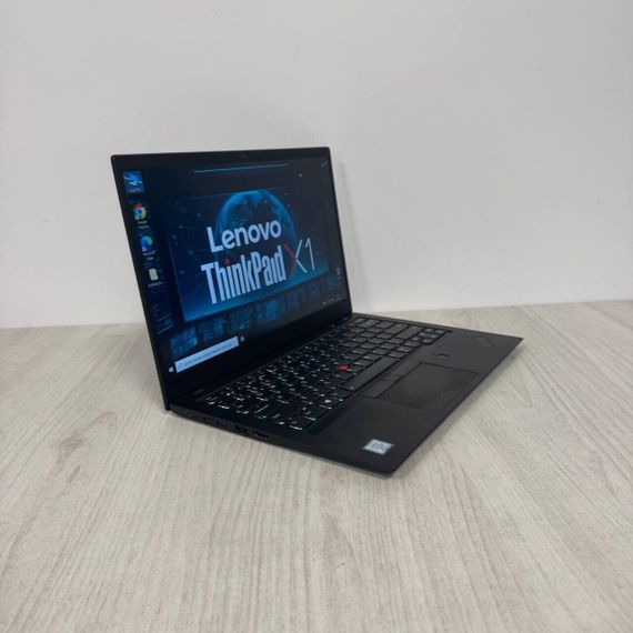 Ультрабук Б-класс Lenovo ThinkPad X1 Carbon Gen 6 / 14" (1920x1080) IPS / Intel Core i5-8350U (4 (8) ядра по 1.7 - 3.6 GHz) / 8 GB DDR4 / 256 GB SSD / Intel UHD Graphics 620 / WebCam б/у | Зображення 3