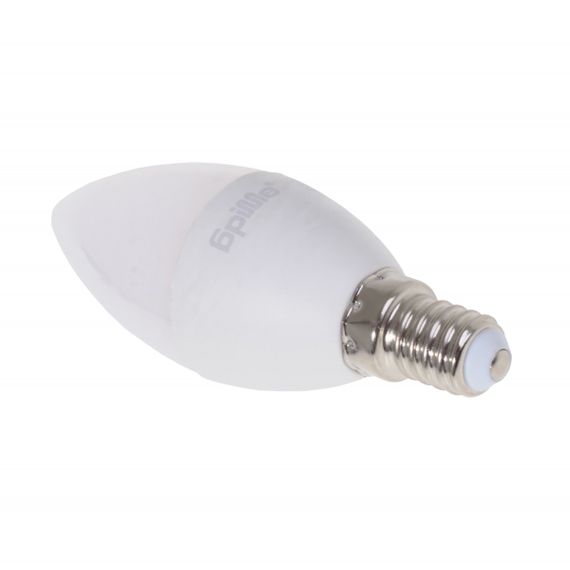 Лампа диммируемая светодиодная LED 7W E14 NW C37 Dim 220V | Зображення 4