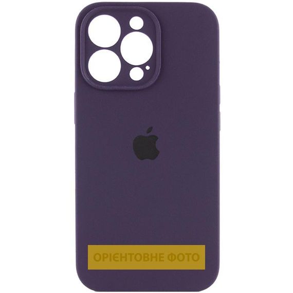 Чохол Silicone Case Full Camera Protective (AA) для Apple iPhone 17 Pro (6.3") Фіолетовий / Elderberry
