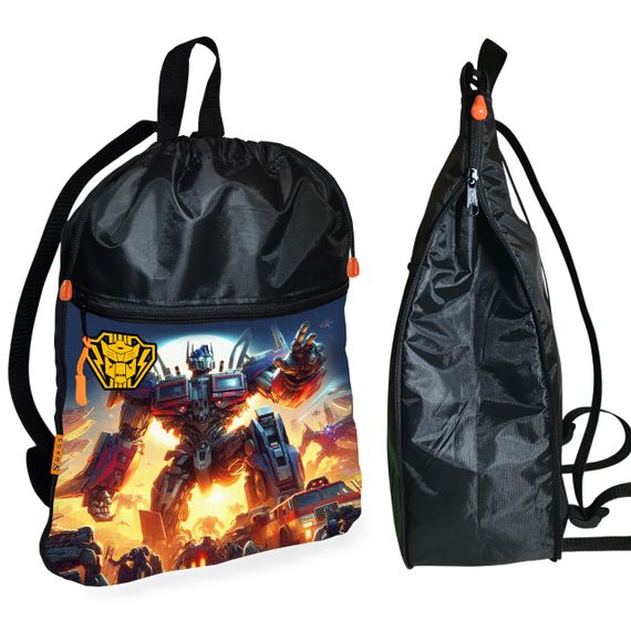 Шкільний рюкзак дитячий Трансформери + Сумка для взуття спортивної форми рюкзак-мішок хлопчикові (01851) | Зображення 1