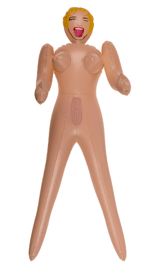 Надувна міні лялька Mini Blow Up Doll Mini Blonde, 66 см Sex Aura | Зображення 1