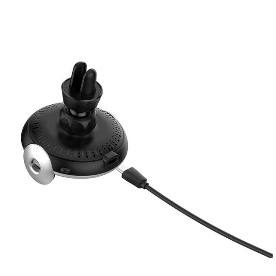 Універсальний автотримач ColorWay AutoSense Car Wireless Charger 2 10W Black (CW-CHAW035Q-BK) | Зображення 3