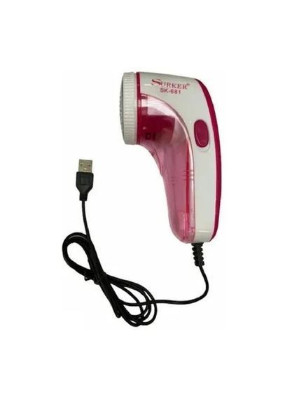 Машинка для видалення катишків Surker Sk-681 з USB-шнуром, 3 Вт | Зображення 1