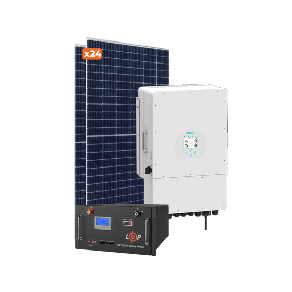 Комплект СЕС DEYE for LP 12 kW GRID 3Ф з АКБ 11,77 kW | Зображення 1