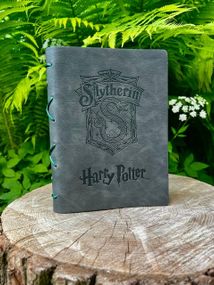 Блокнот Harry Potter — факультетський щоденник із екошкіри (Грифіндор / Слизерин / Рейвенклов / Гафелпаф)