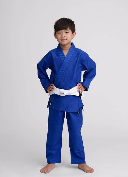 Синє дитяче кімоно для дзюдо IPPON GEAR FUTURE 2, 130 см