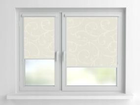 Рулонная штора Rolets Акант 2-2236-600 60x170 см закрытого типа Пудровая