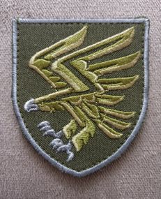 Шеврон 95 бригада (зеленый)