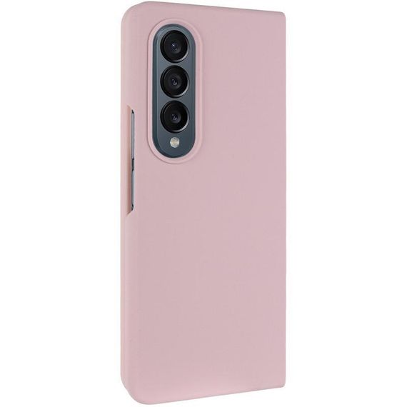 Чохол Foldables Silicone Cover Lakshmi (AAA) для Samsung Galaxy Z Fold4 Білий / White Рожевий / Pink Sand