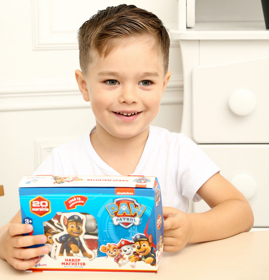Детский набор магнитов Щенячий патруль "Веселые приключения" Magdum ML4034-01 20 шт | Зображення 2