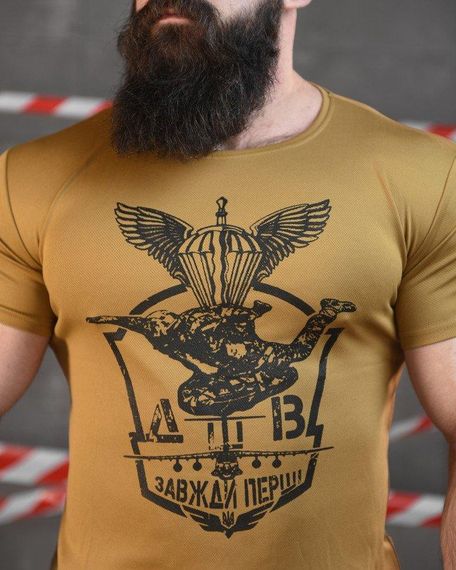 Тактична вологовідвідна футболка SABUR дшв кайот ВТ6734 | Зображення 3