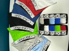 Подарунковий набір чоловічих трусів Calvin Klein Steel 45 в коробці - ціна поштучно  - розмір M