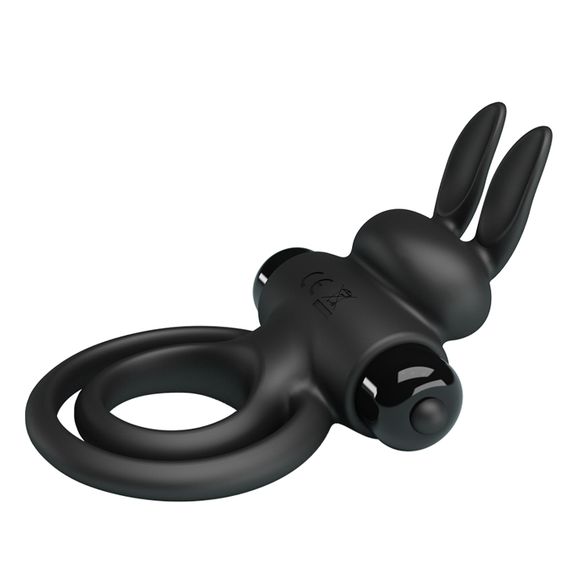 Ерекційне кільце - Pretty Love Vibrant Penis Ring III Black | Зображення 5