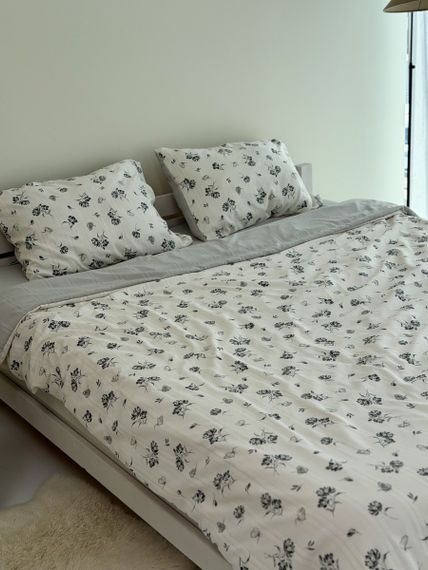 Постільна білизна полуторна Dushka Home Муслін 40988 160х215 см | Зображення 2
