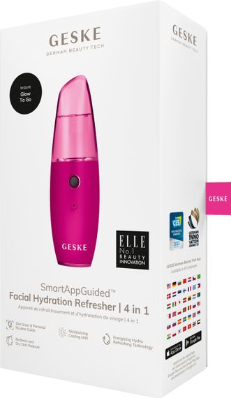 Зволожувач для шкіри обличчя GESKE Facial Hydration Refresher 4 in 1 magenta | Зображення 7