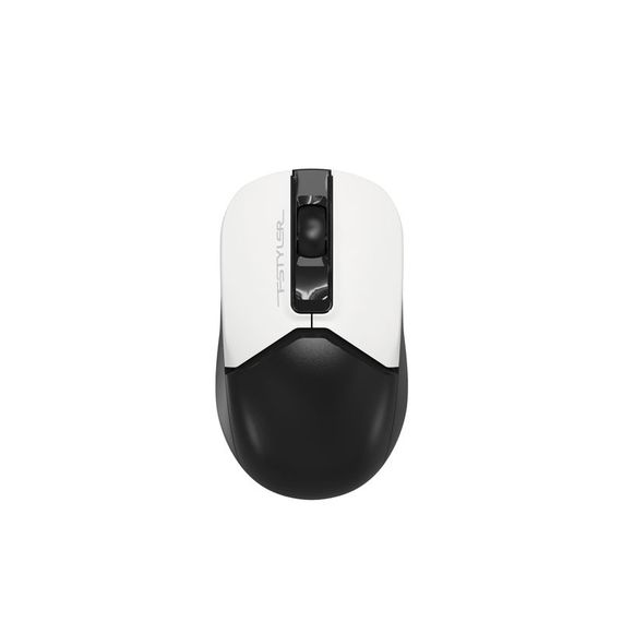 Миша бездротова A4Tech Fstyler FG12 (Panda),  USB, колір чорний+білий