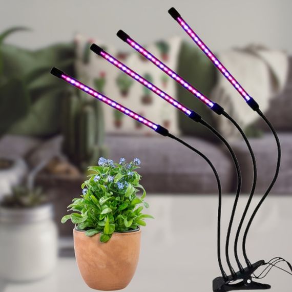 Фітолампа LED Plant Grow Light USB 4 лампи XPRO № 24 (46523-_396)