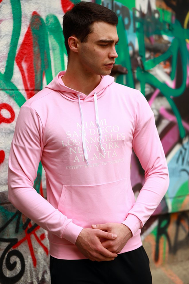 Худи Америка розовый S XL | Зображення 1