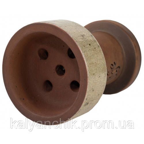 Чаша для кальяна Gusto Bowls Rook Glaze Grey | Зображення 1