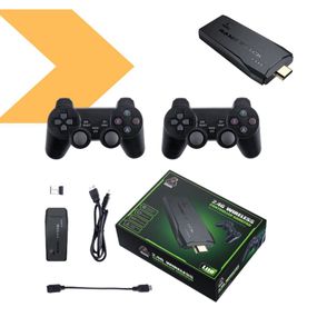 Ігрова приставка XPRO 8M 64 ГБ Mini Геймстик 4K HDMI + 2 бездротових джойстики 25001 чорний (40842-15758_836)