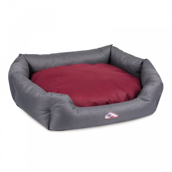 Лежак Pet Fashion Bosphorus для собак 82 см x 65 см x 18 см, сірий
