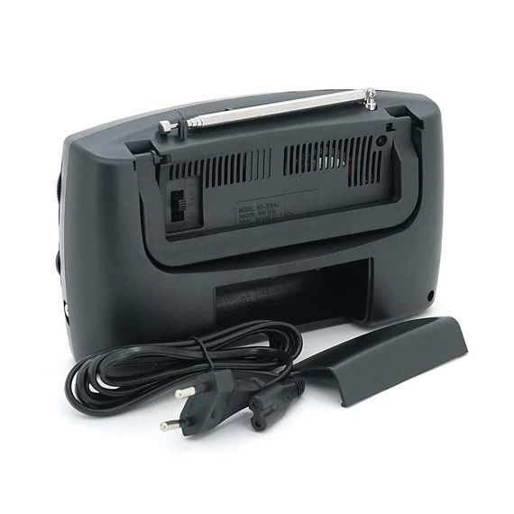 Радиоприемник KIPO KB-308, FM радио, AUX, корпус пластмасс, Black | Зображення 2