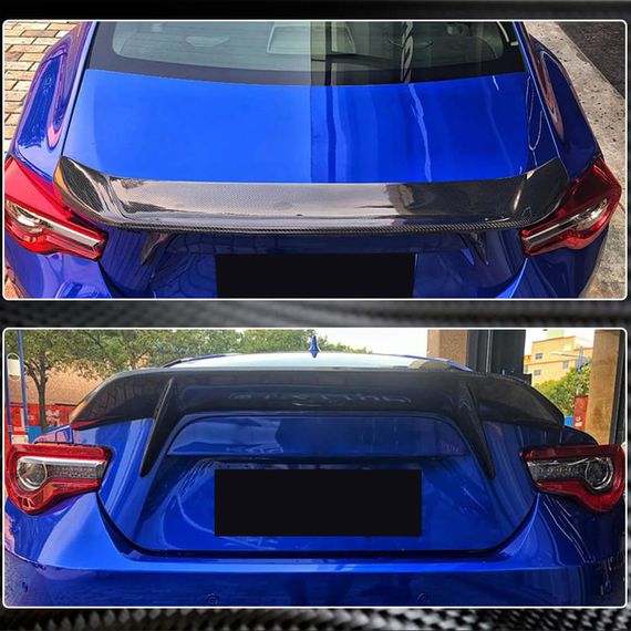 Спойлер V3 (Карбон) для Subaru BRZ 2012-2021 рр | Зображення 4
