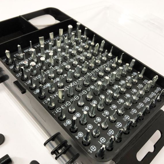 Набор мини прецизионных отверток 115 в 1 для ремонта электроники PM-53 | Зображення 5