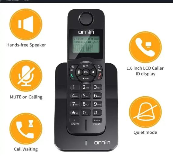 Бездротовий настільний телефон Ornin D1005 | Зображення 3