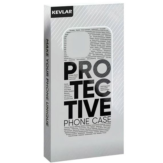 TPU чохол Carbon Protective with Magsafe для Apple iPhone 16 Pro Max (6.9") Black | Зображення 1