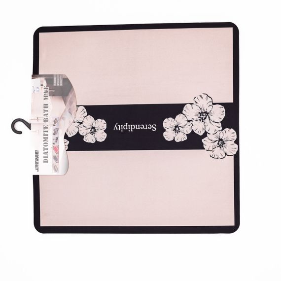 Захисний килимок для ванної кімнати діатомітовий вологоабсорбуючий 58*57 см HP-42-1SB | Зображення 2