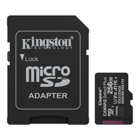Карта памяти Kingston 256GB microSDXC class 10 UHS-I V10 A1 Canvas Select Plus (SDCS3/256GB)