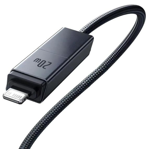 Дата кабель Baseus Versatile Two-for-Two USB/Type-C to Type-C/Lightning 60W (1m) (CB000162) Cosmic Black | Зображення 4