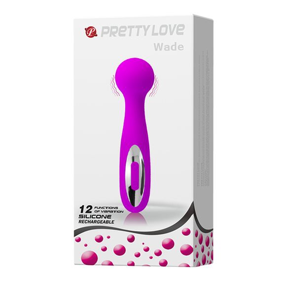 Вібромасажер - Pretty Love Wade Massager Purple | Зображення 1