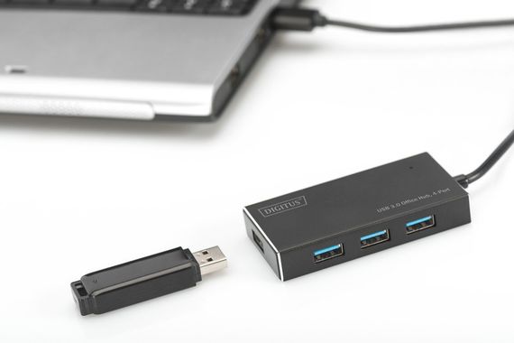 Концентратор Digitus USB 3.0 Hub, 4-port (DA-70240-1) | Зображення 3