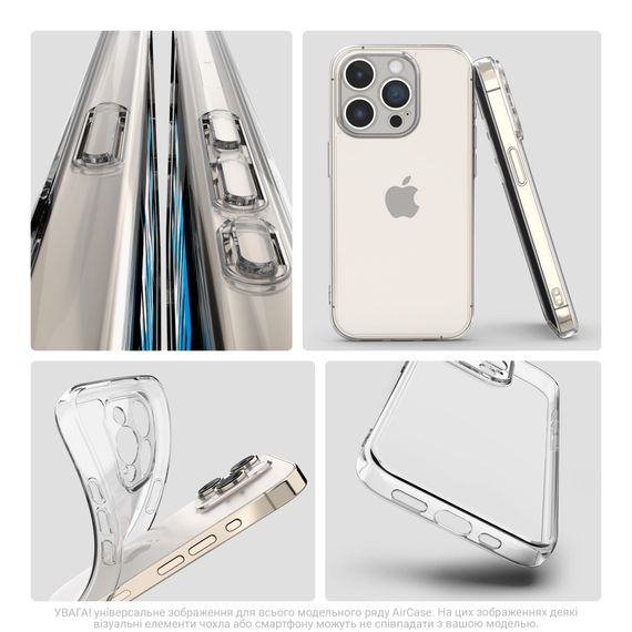 Чохол до мобільного телефона Armorstandart Air Xiaomi Poco M7 Pro 5G Camera cover Clear (ARM83144) | Зображення 3