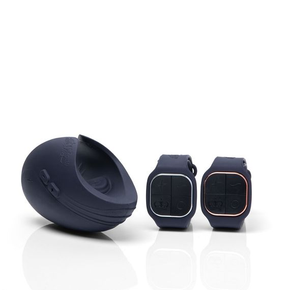 Іграшка для пар Hot Octopuss PULSE DUO LUX, пульсація+вібрація, використання без рук, 2 пульти | Зображення 4