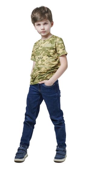 Футболка дитяча ARMY KIDS камуфляж Піксель Air Touch 140