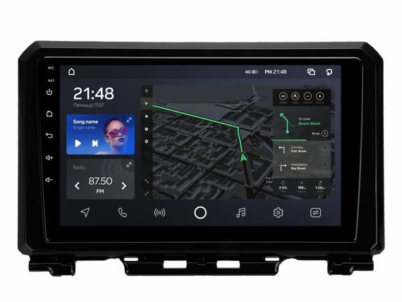 Штатна магнітола AMS T910 6+128 Gb Suzuki Jimny JB64 2018-2020