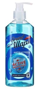 Мило туалетне рідке Grand Шарм (MAXI), ANTIBACTERIAL 500 мл 0554111