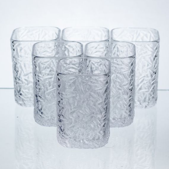 Набір склянок для напоїв Matrix Glass 6 штук по 195 мл HP-17-42