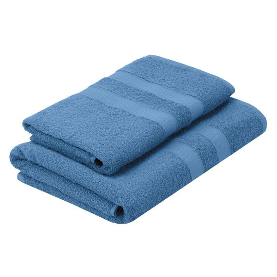 Набір рушників махрових Ardesto Splendid 50х90см, 70х140см, 2шт, 100% бавовна, блакитний (ART2359BL) | Зображення 4