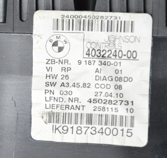 Панель приладів BMW E90 E91 2009-2015 Щиток приладів спідометр БМВ е90 е91 9187340 | Зображення 4