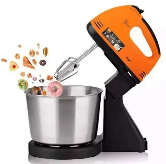 Стационарный миксер ручной на кухню DOMOTEC  R6637O 2 литра 250W | Зображення 1
