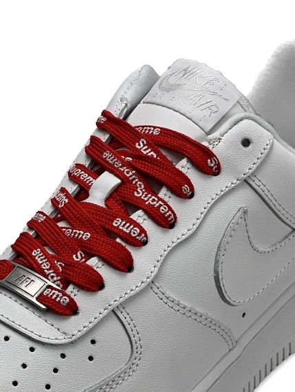 Мужские кроссовки Air Force 1 Low Supreme White Red , Вьетнам 42 26.5 | Зображення 4