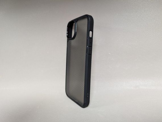 Чохол для iPhone 14 Plus / Айфон 14 Плюс, iPAKY, протиударний накладний, TPU, чорний | Зображення 1