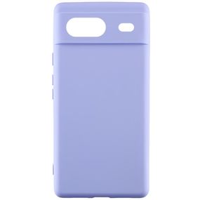 Чехол Silicone Cover Lakshmi Full Camera (AAA) для Google Pixel 8a Сиреневый / Dasheen